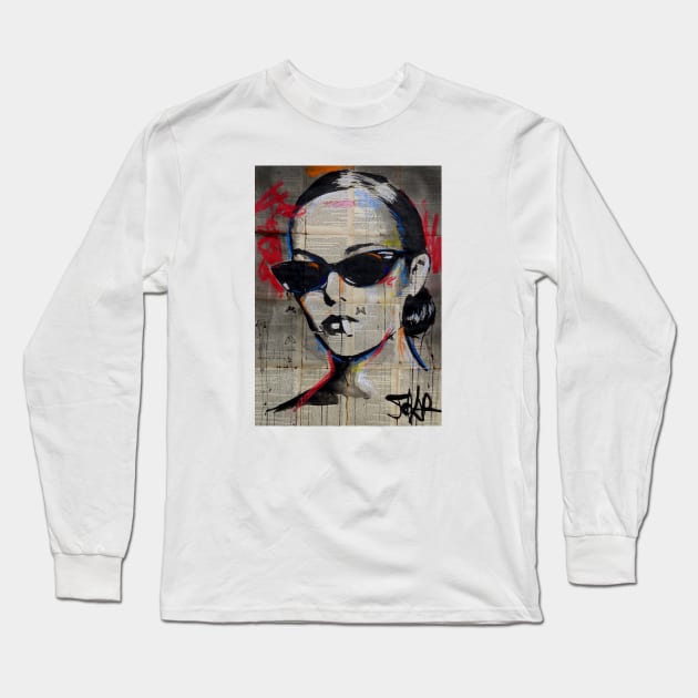 Beatnik flair Long Sleeve T-Shirt by Loui Jover 